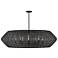 Hinkley Lisa McDennon Luca 60" Wide Black 8-Light Pendant