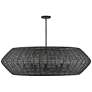 4_Hinkley Lisa McDennon Luca 60" Wide Black 8-Light Pendant more views