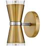 6_Hinkley Livie 22" High Lacquered Brass 2-Light Wall Sconce more views