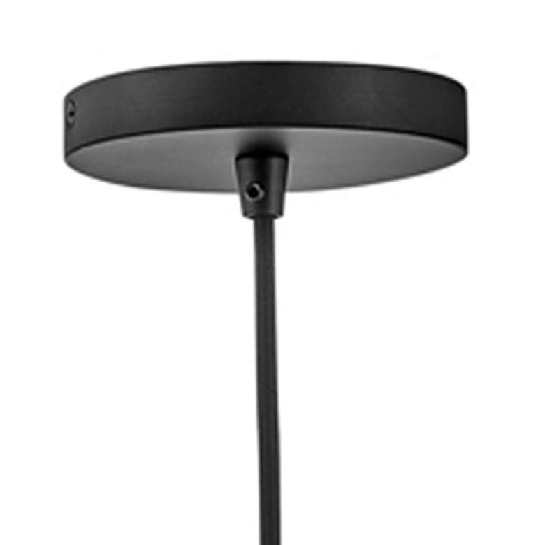 Image 7 Hinkley Livie 8" Wide Black Steel Mini Pendant more views