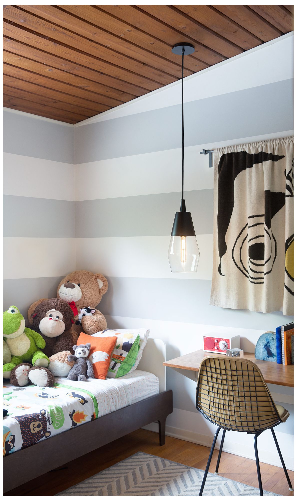 Hinkley Livie 8" Wide Black Steel Mini Pendant in scene