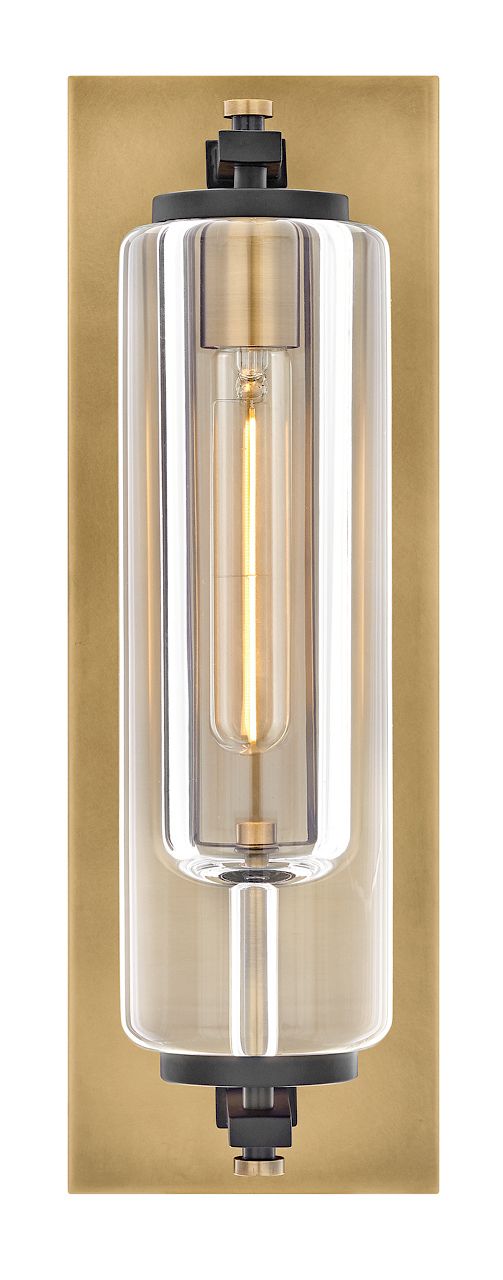 Image 6 Hinkley Lourde 18"H Heritage Brass LED Outdoor Wall Light more views