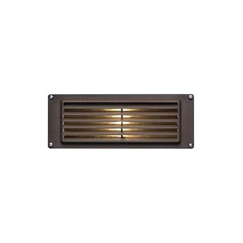 Image 1 Hinkley Louvered Brick Finish Low Voltage Deck Light