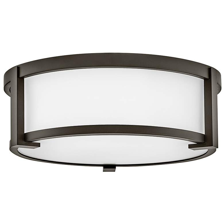 Image 2 Hinkley Lowell 13"W Oil-Rubbed Bronze Outdoor Ceiling Light more views