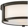 3_Hinkley Lowell 13"W Oil-Rubbed Bronze Outdoor Ceiling Light more views