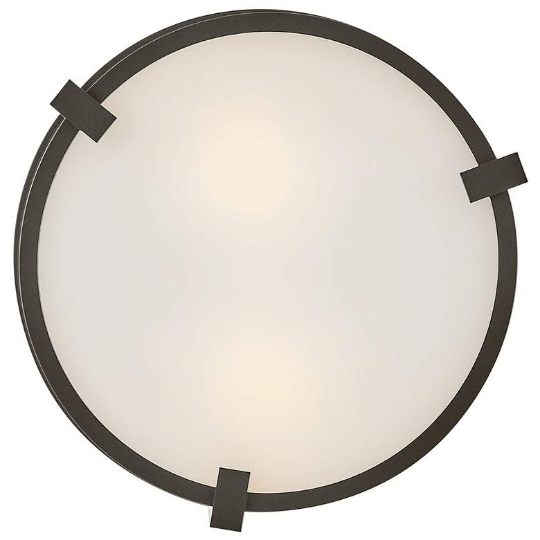 Image 4 Hinkley Lowell 13"W Oil-Rubbed Bronze Outdoor Ceiling Light more views