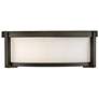 5_Hinkley Lowell 13"W Oil-Rubbed Bronze Outdoor Ceiling Light more views