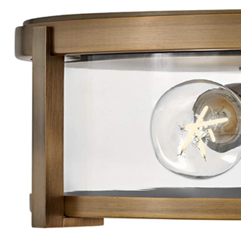 Image 6 Hinkley Lowell 16" Wide Brushed Bronze 3-Light Ceiling Light more views