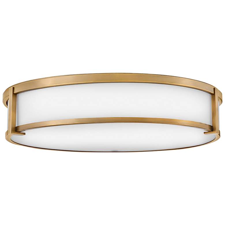 Image 1 Hinkley Lowell 24" Wide Brushed Bronze Ceiling Light