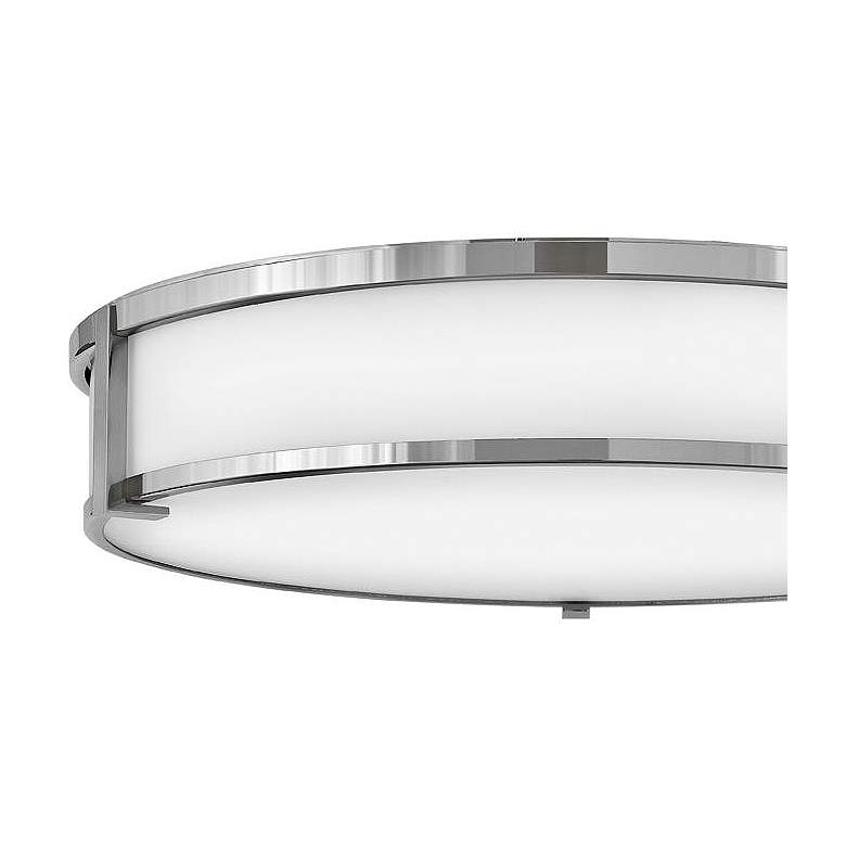 Image 2 Hinkley Lowell 24" Wide Chrome Ceiling Light more views