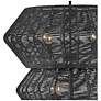 Hinkley Luca 27 3/4" Wide Black 3-Tier 10-Light Pendant