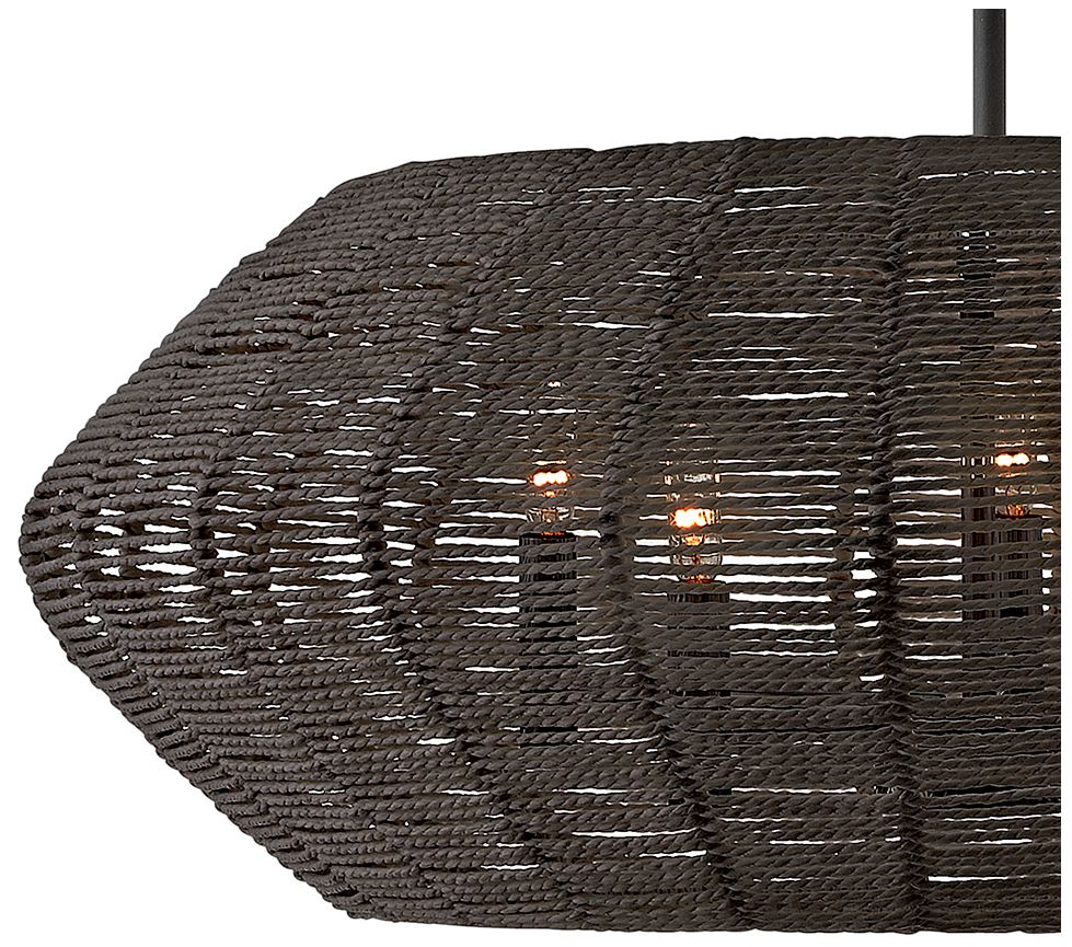 Image 4 Hinkley Luca 28" Wide Black 5-Light Chandelier more views