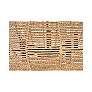 3_Hinkley Luca 38" Wide Black 7-Light Woven Rattan Drum Chandelier more views