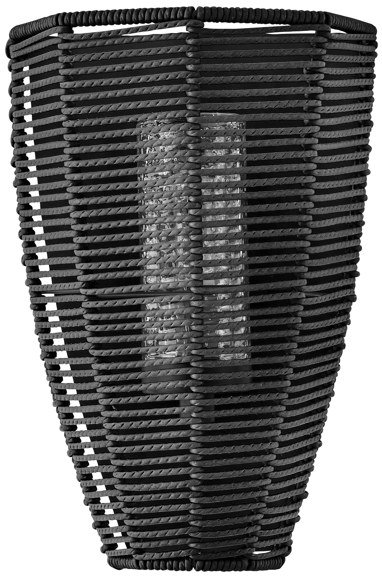 Image 2 Hinkley Luca Small Wall Sconce 12" Black more views