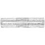 1_Hinkley Lucent 24" Wide Modern Chrome and Glass LED Bath Light