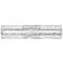 Hinkley Lucent 24" Wide Modern Chrome and Glass LED Bath Light