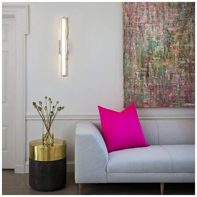 Image 6 Hinkley Lucent 30 1/4" Wide Chrome LED Bath Light more views