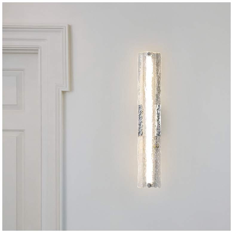 Image 7 Hinkley Lucent 30 1/4" Wide Chrome LED Bath Light more views