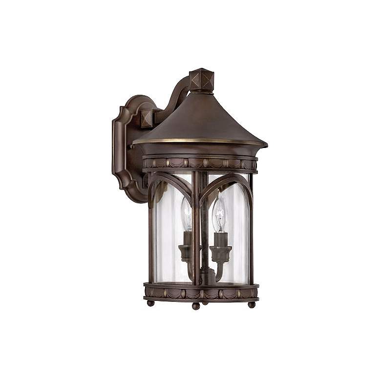 Image 1 Hinkley Lucerne Collection 15 inch High Outdoor Wall Light