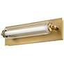 6_Hinkley Lucien 16 1/2" Wide LED Lacquered Brass Bath Vanity Light more views