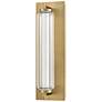 7_Hinkley Lucien 16 1/2" Wide LED Lacquered Brass Bath Vanity Light more views