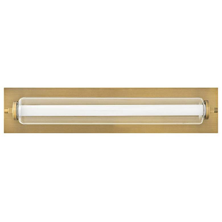 Image 1 Hinkley Lucien 24" Wide LED Lacquered Brass Bath Vanity Light