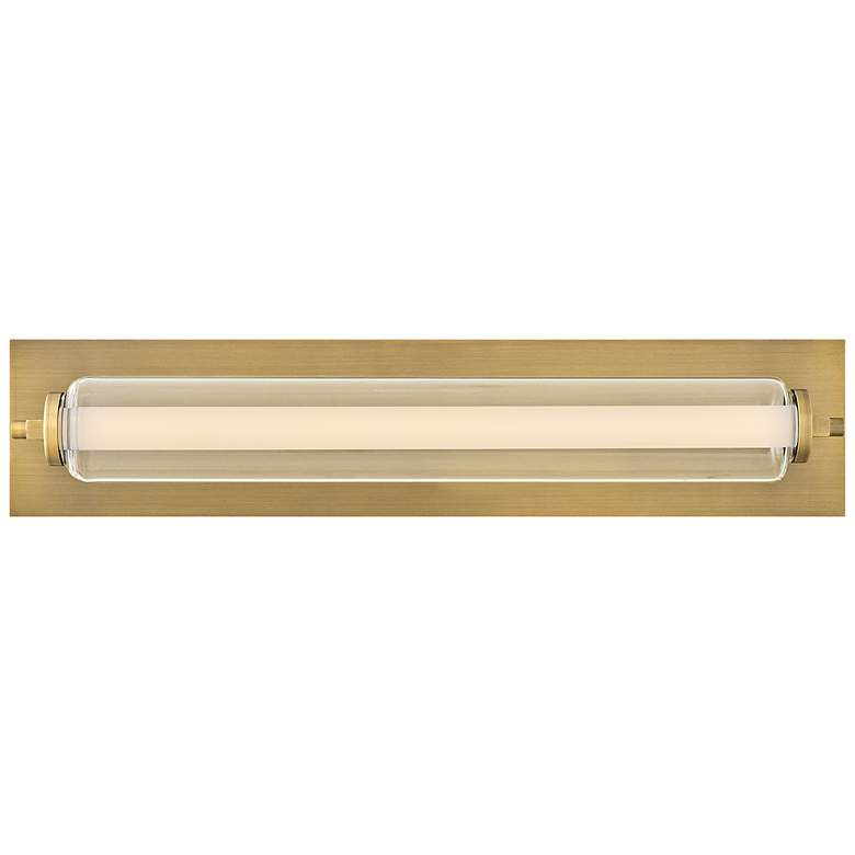 Image 4 Hinkley Lucien 24" Wide LED Lacquered Brass Bath Vanity Light more views