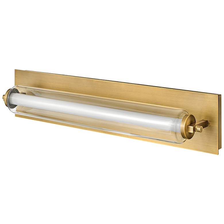 Image 6 Hinkley Lucien 24" Wide LED Lacquered Brass Bath Vanity Light more views