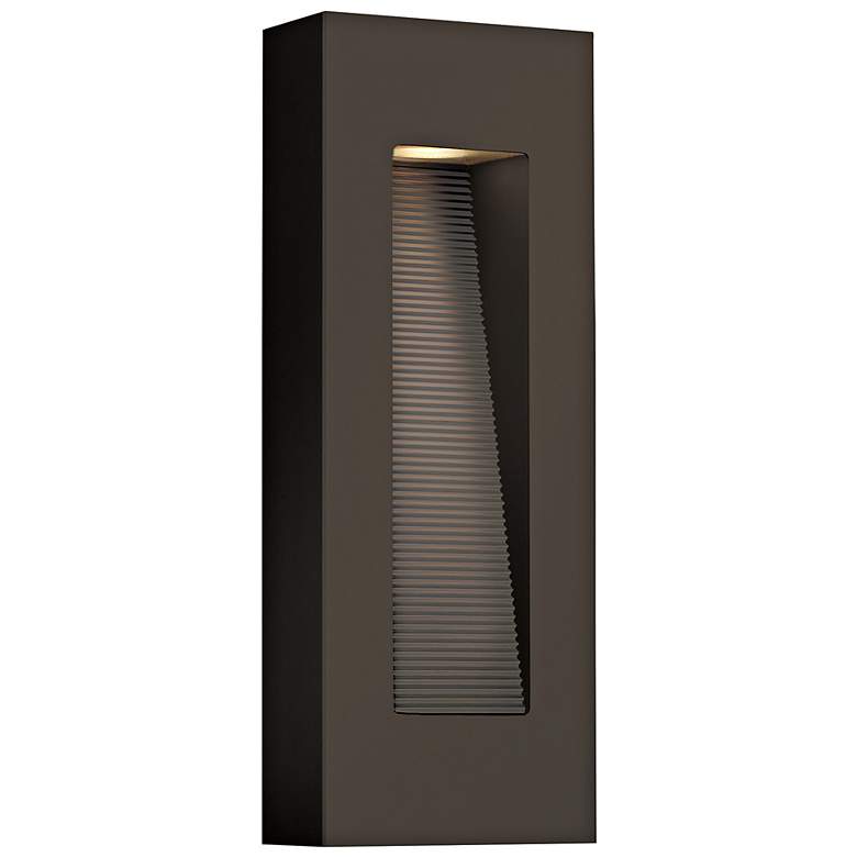 Image 3 Hinkley Luna 16 1/4" High Bronze Socketed Outdoor Wall Light more views