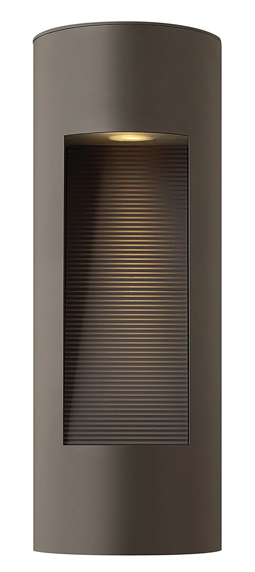 Image 2 Hinkley Luna 16"H Bronze Integrated LED Outdoor Wall Light more views