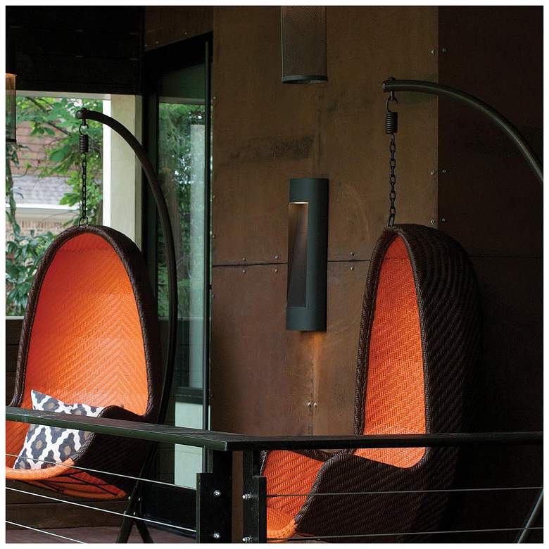 Image 6 Hinkley Luna 24" High Bronze ADA Socketed Outdoor Wall Light more views