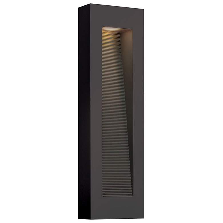 Image 1 Hinkley Luna 24 inch High Bronze Socketed Outdoor Wall Light