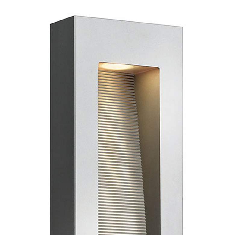 Image 2 Hinkley Luna 24"H Titanium Integrated LED Outdoor Wall Light more views