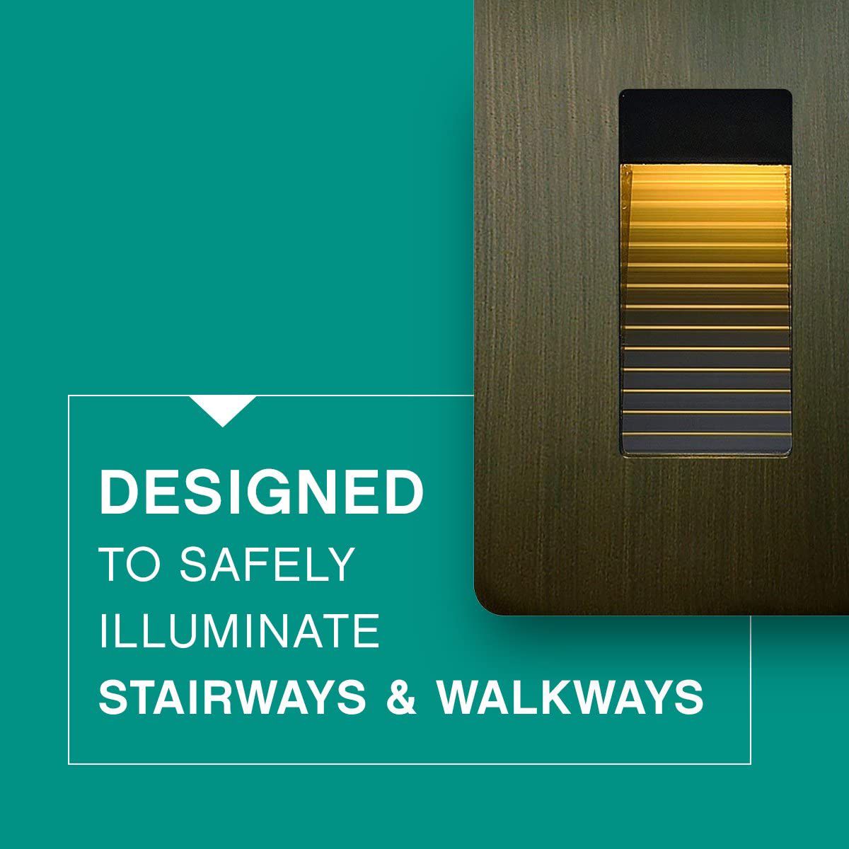 Image 4 Hinkley Luna 3" Wide Matte Bronze LED Landscape Step Light more views