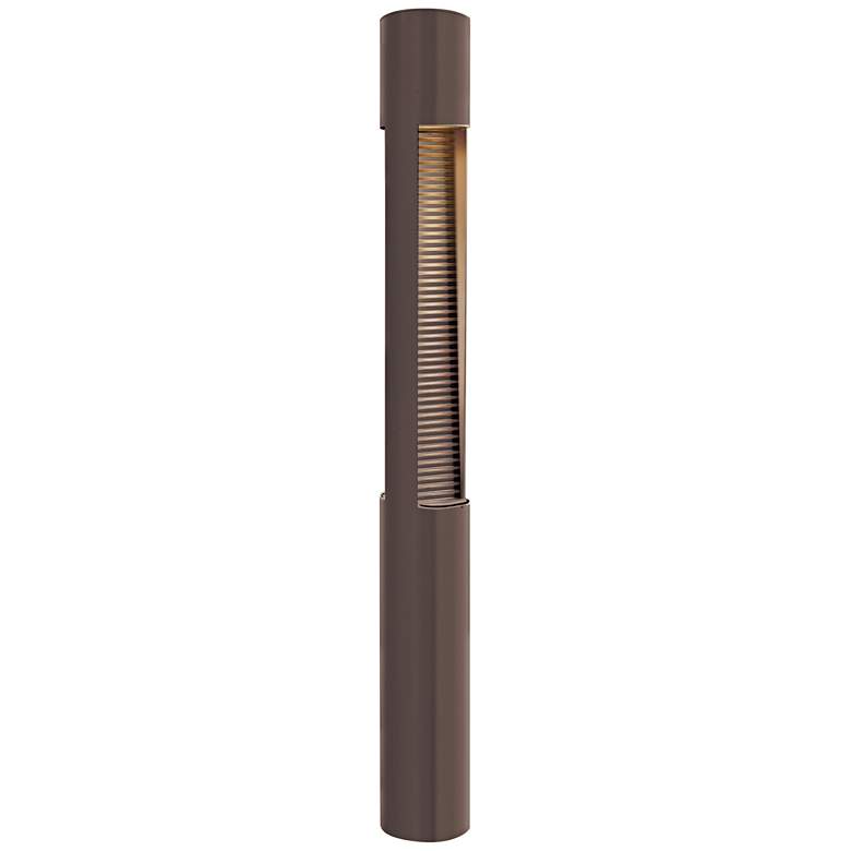 Image 1 Hinkley Luna 30 inch High Bronze Bollard Landscape Light