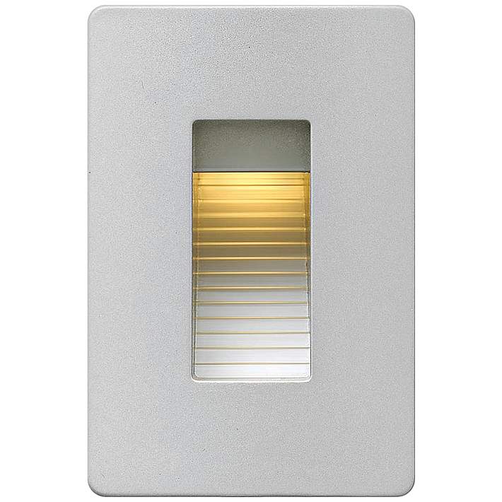 4-Watt Dimmable Titanium Luna Step Light 4-Watt Dimmable Titanium Luna Step Light