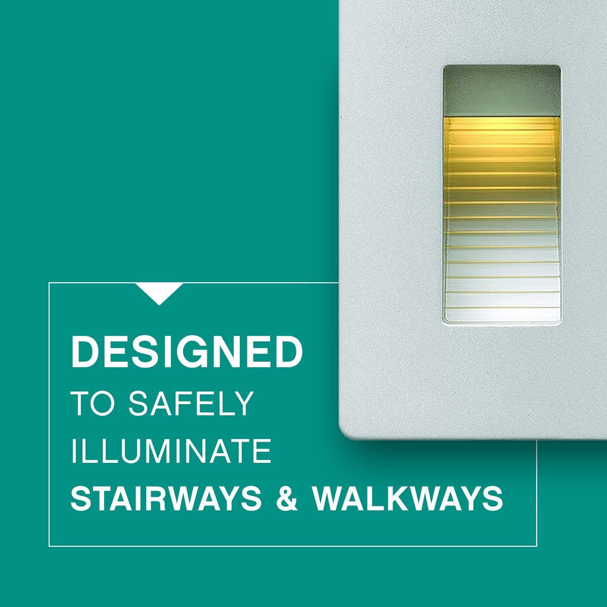 Image 5 Hinkley Luna 4 1/2" High Titanium LED Step Light more views