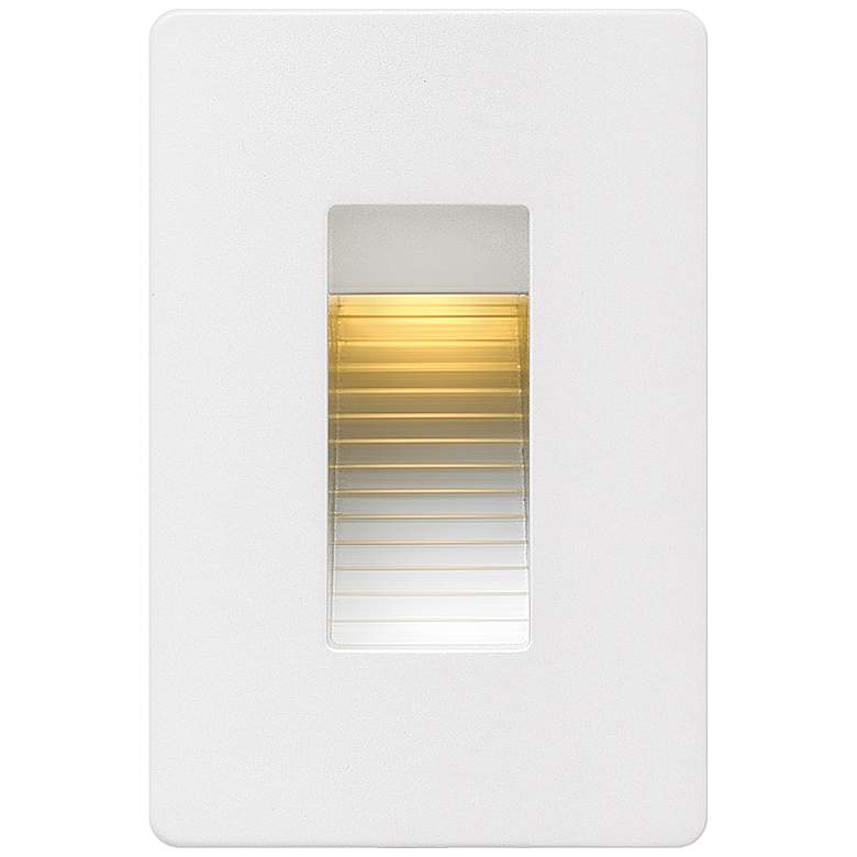 Image 1 Hinkley Luna 4 1/2" High White LED Step Light