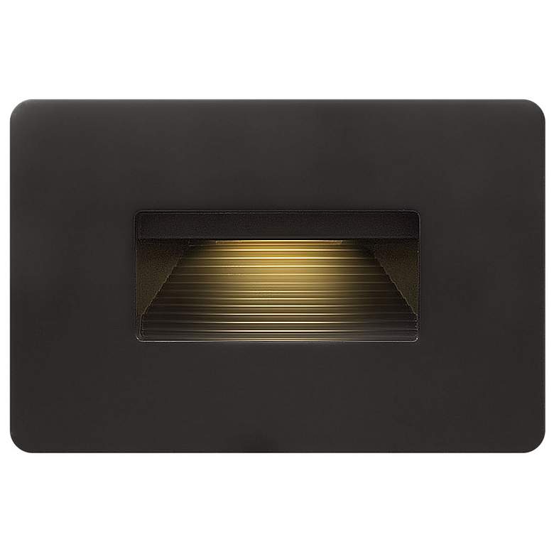 Image 5 Hinkley Luna 4 1/2" Wide Black Finish Modern Step Light more views