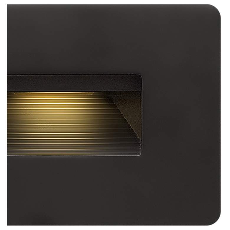 Image 7 Hinkley Luna 4 1/2" Wide Black Finish Modern Step Light more views