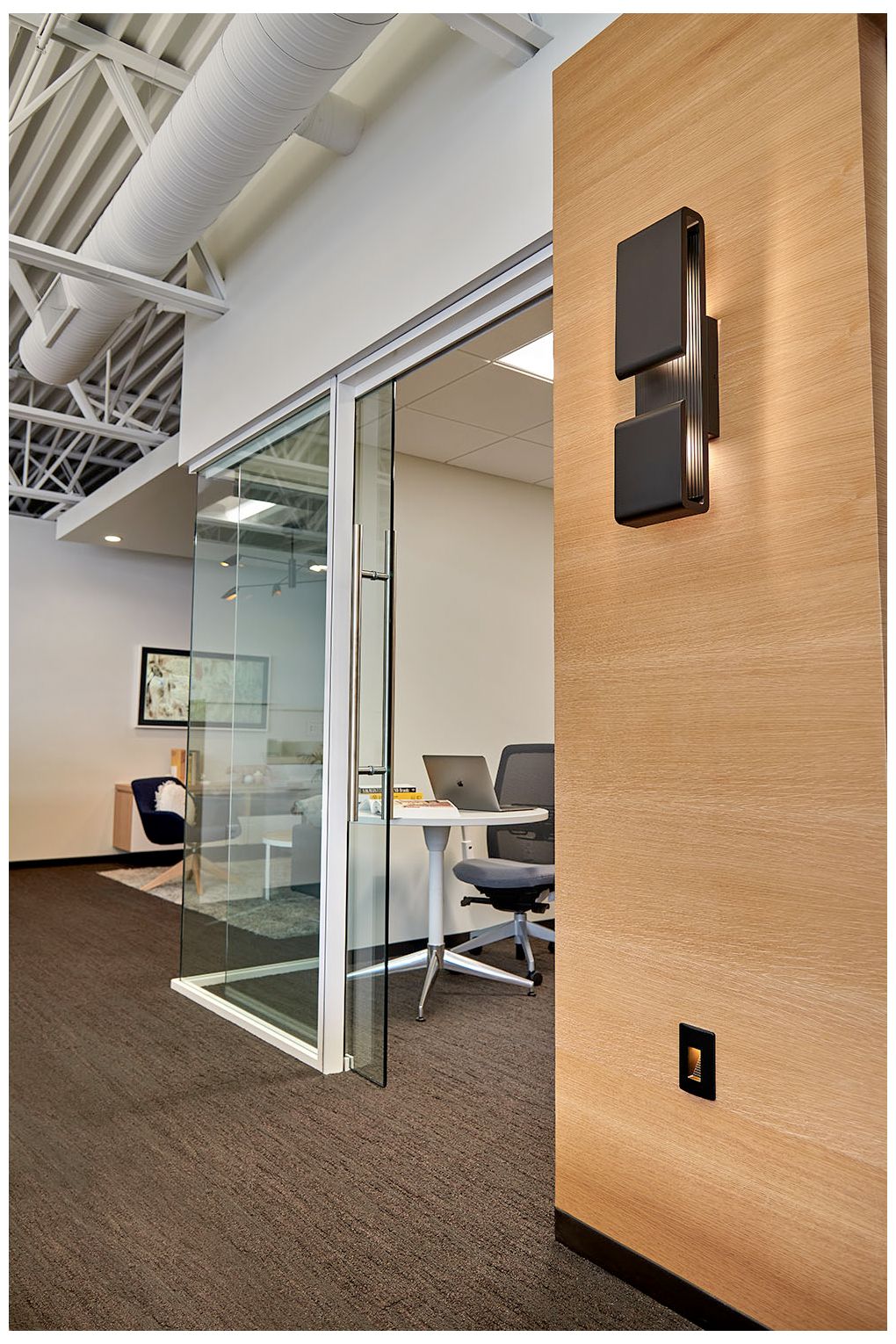 Hinkley Luna 4 1/2" Wide Black Finish Modern Step Light