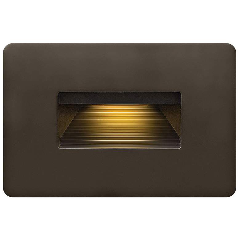 Image 2 Hinkley Luna 4 1/2" Wide Bronze 3000K LED Step Light