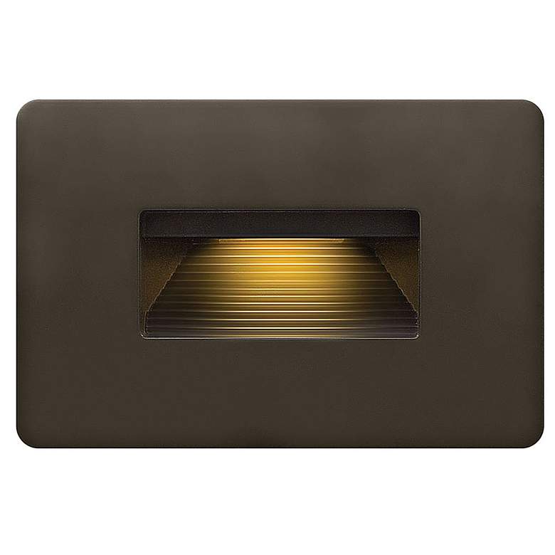 Image 3 Hinkley Luna 4 1/2" Wide Bronze 3000K LED Step Light more views