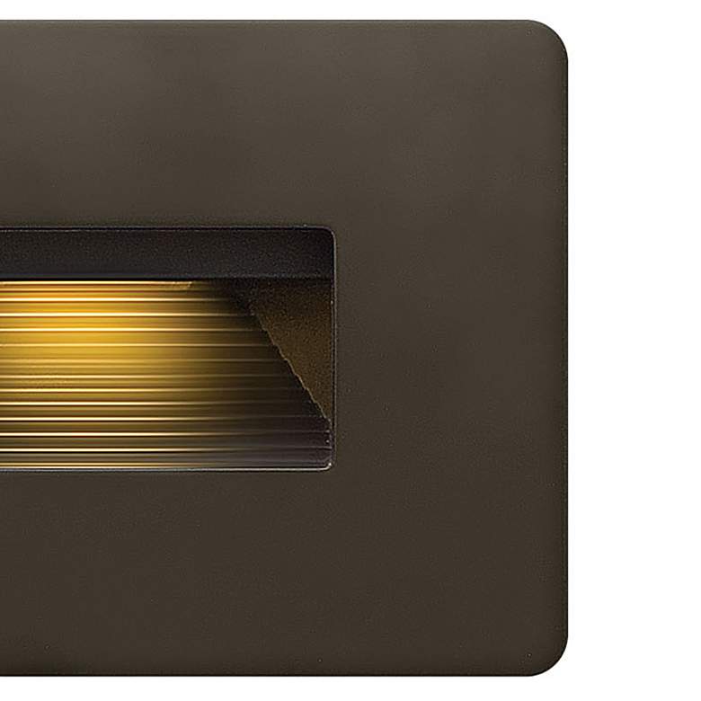 Image 5 Hinkley Luna 4 1/2" Wide Bronze 3000K LED Step Light more views