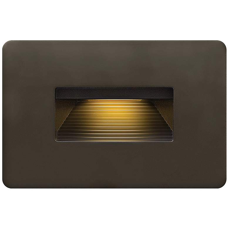 Image 2 Hinkley Luna 4 1/2" Wide Bronze LED Step Light