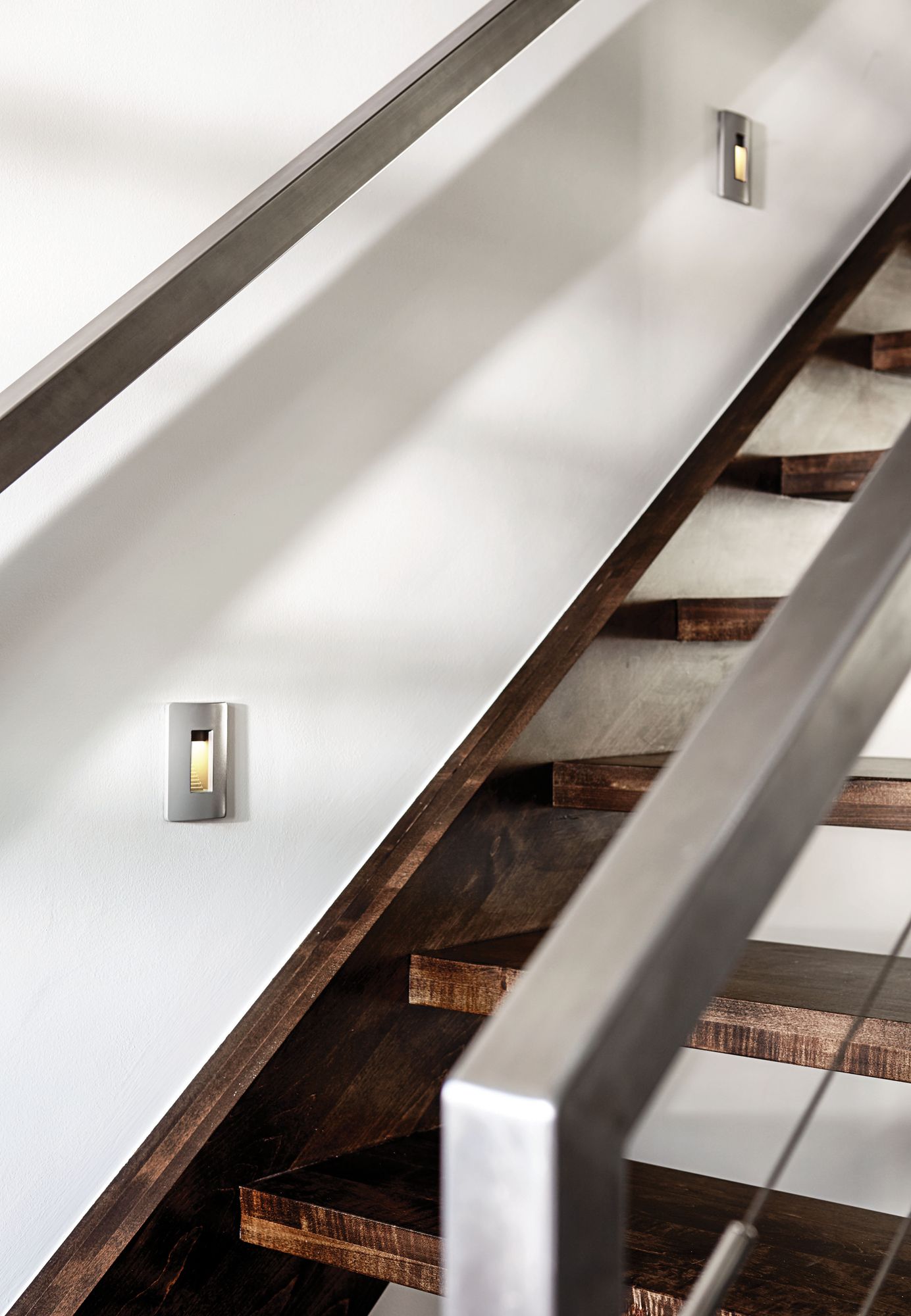 Hinkley Luna 4 1/2" Wide Titanium LED Step Light