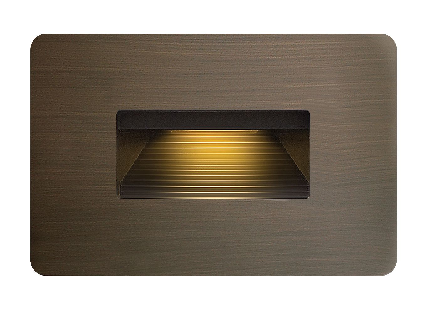 Thumbnail2 of Hinkley Luna 4 1/2"W Matte Bronze LED Landscape Deck Light more views