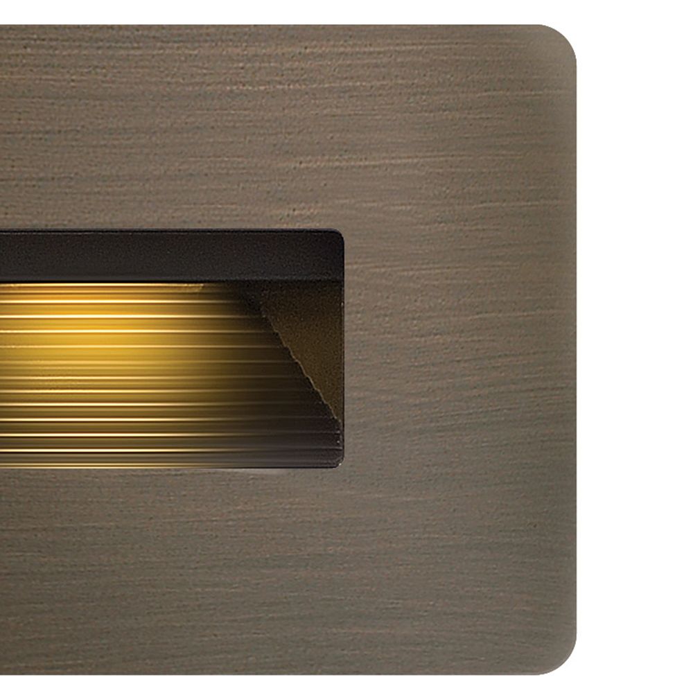 Thumbnail3 of Hinkley Luna 4 1/2"W Matte Bronze LED Landscape Deck Light more views