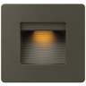 Hinkley Luna 4 1/2" Square Bronze LED Step Light