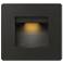 Hinkley Luna 4 3/4"W Satin Black LED Landscape Step Light